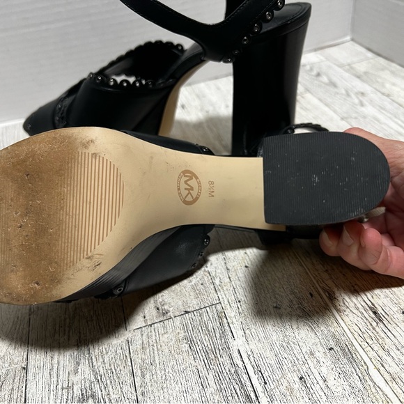 Michael KORS Platform Sandals 8.5 black - Picture 4 of 8